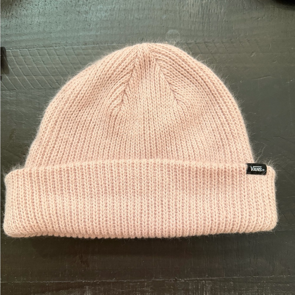 Vans Blush Pink Knit Beanie - Picture 2 of 3